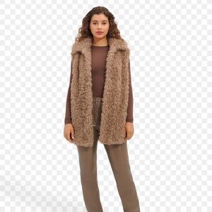 UGG Tammie Faux Fur Vest XL NWOT